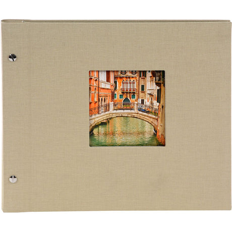 Goldbuch Bella Vista Losbladig Album 30x25 Beige (Black Pages)