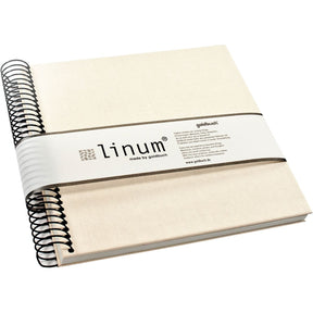 Goldbuch Linum Spiral Album 21x20 Beige Crème Pages