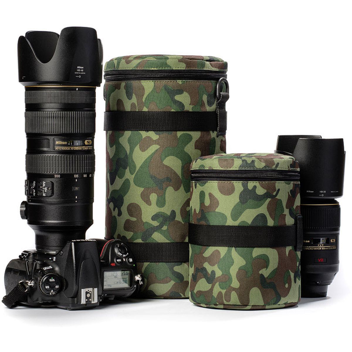 easyCover Lens Bag Size 130 X 290mm Camouflage