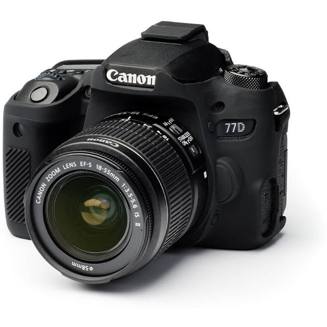 easyCover ECC77DB Body Cover For Canon 77D Black