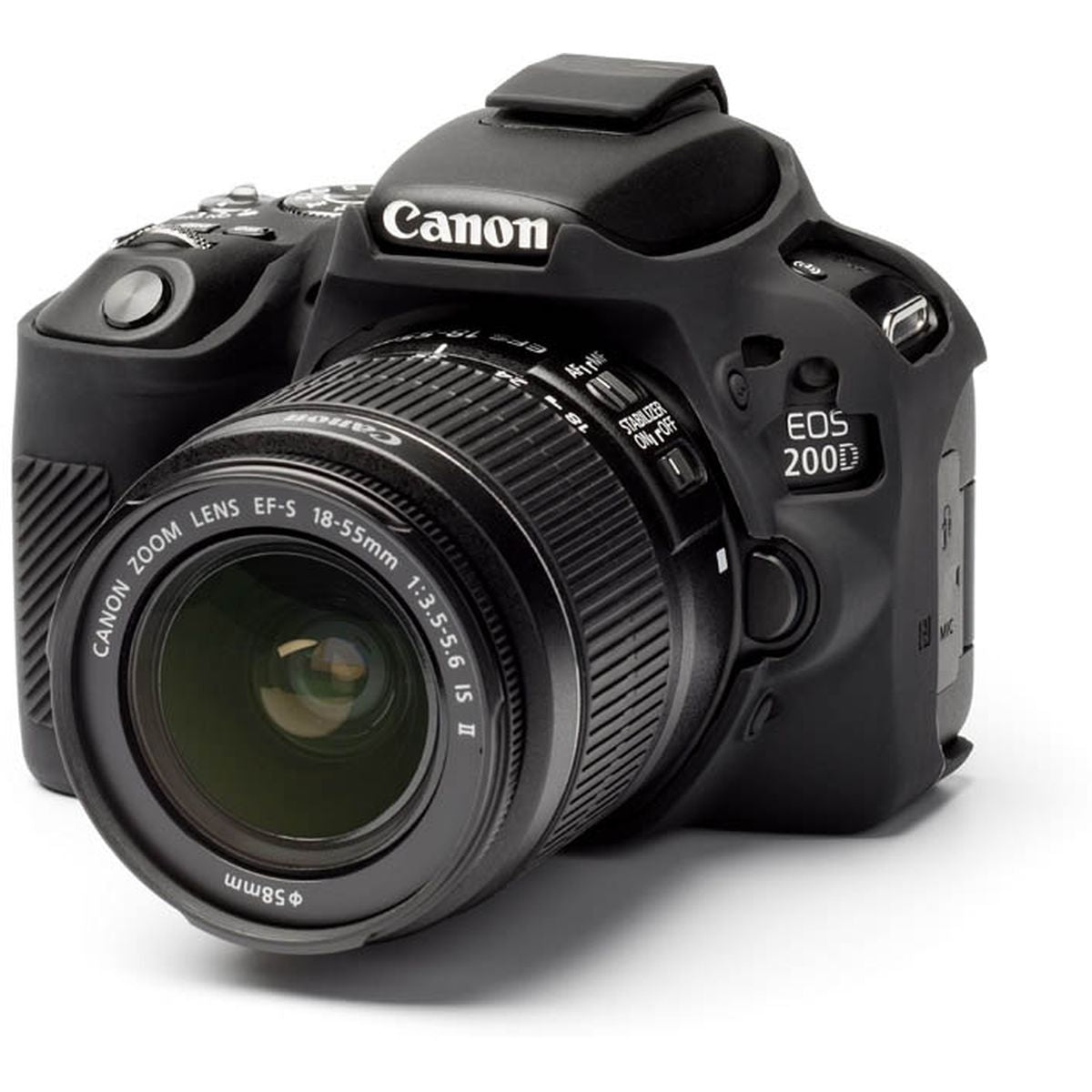 easyCover ECC200DB Body Cover For Canon 200D Black