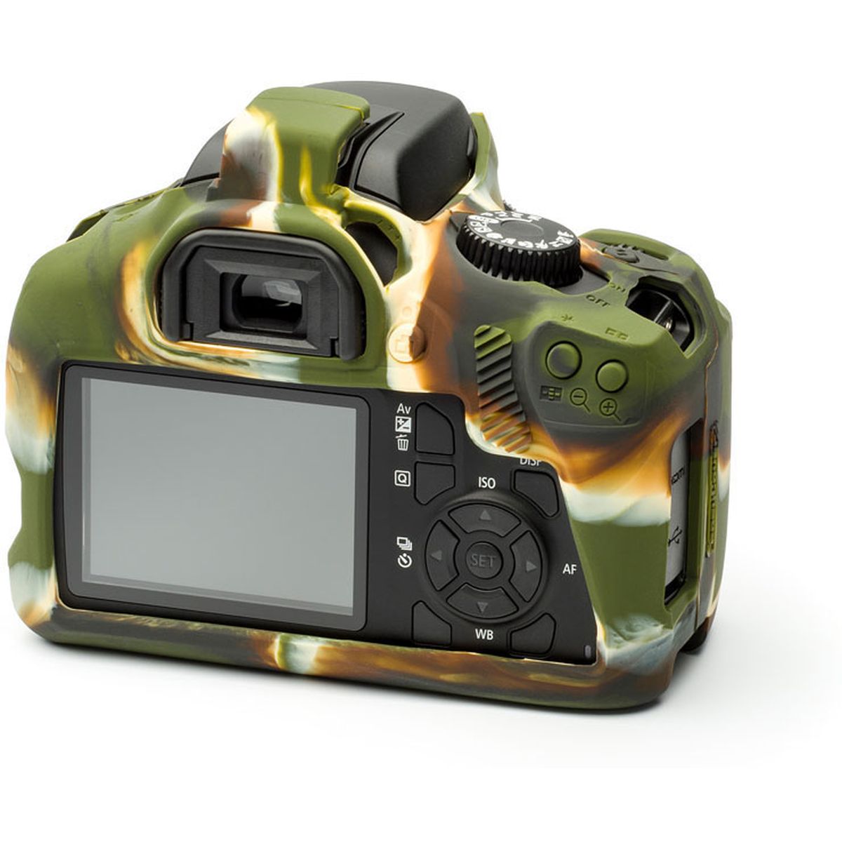 easyCover Body Cover For Canon 1300D/2000D/4000D Camouflage