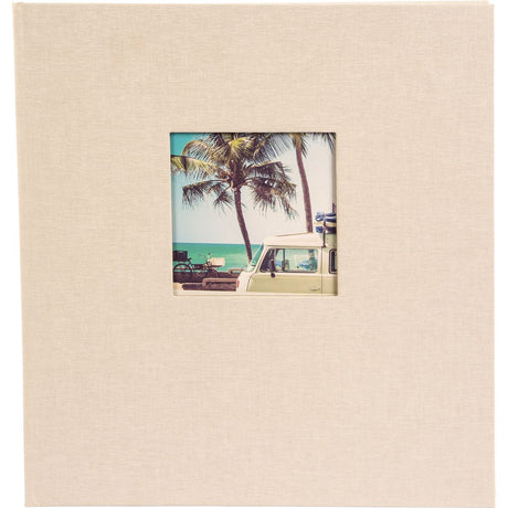 Goldbuch Bella Vista Photo Album 30x31 Sandgrey Black Pages