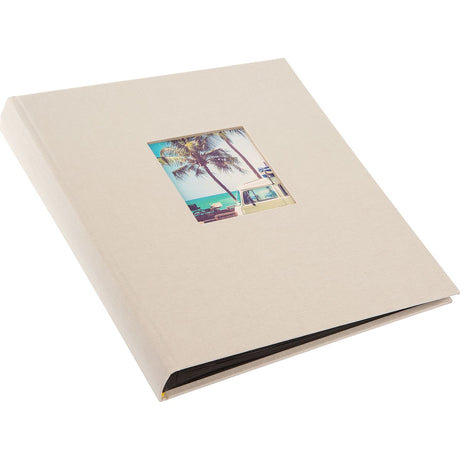 Goldbuch Bella Vista Photo Album 30x31 Sandgrey Black Pages - image 3 of 5