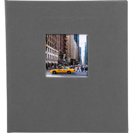 Goldbuch Bella Vista Photo Album 30x31 Grey (Black Pages)