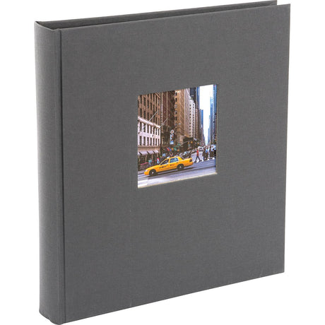 Goldbuch Bella Vista Photo Album 30x31 Grey (Black Pages) - image 2 of 5