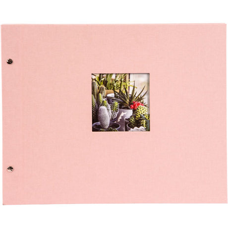 Goldbuch Bella Vista Losbladig Album 39x31 Rosé Black Pages - image 2 of 2
