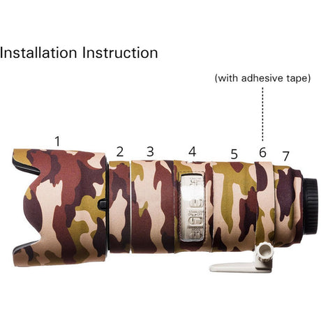 easyCover Lens Oak For EF 70-200mm II USM Green Camo - image 3 of 4