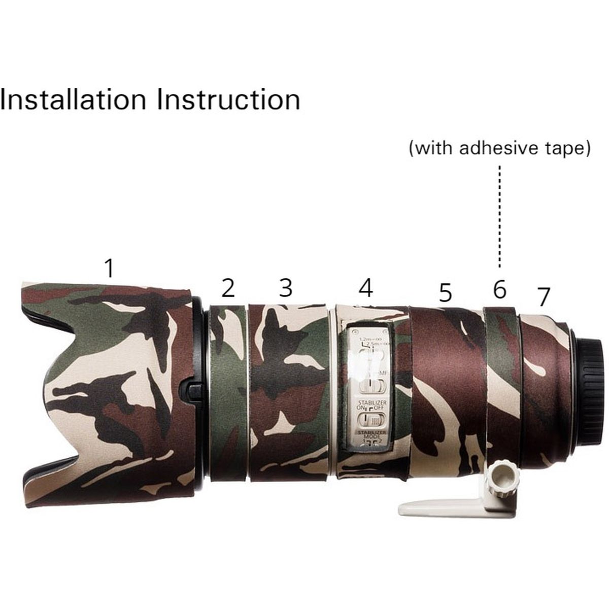 easyCover Lens Oak For EF 70-200mm f/2.8 L IS II USM FR Camo - image 3 of 4