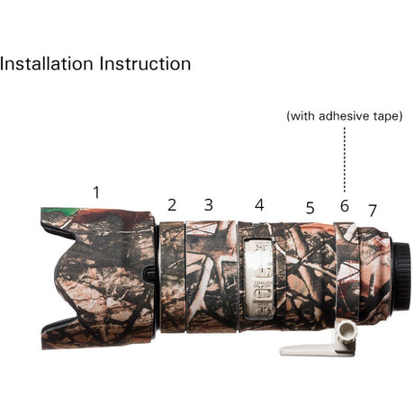 easyCover Lens Oak For EF 70-200mm f/2.8 L IS II USM FR Camo - image 4 of 4