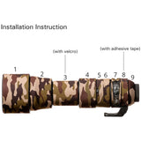 easyCover Lens Oak For AF-S 200-500MME ED VR Green Camo