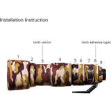 easyCover Lens Oak For AF-S 200-500mm f/5.6 E ED VR BR Camo