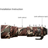 easyCover Lens Oak For AF-S 200-500mm f/5.6 E ED VR FR Camo