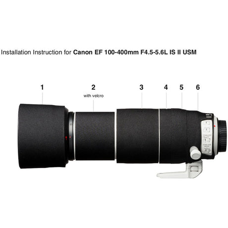 easyCover Lens Oak For EF 100-400mm f/4.5-5.6 L IS II USM BK. - image 3 of 4