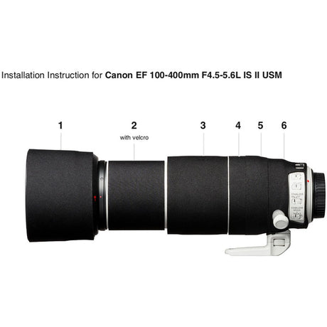 easyCover Lens Oak For EF 100-400mm f/4.5-5.6 L IS II USM BK. - image 4 of 4