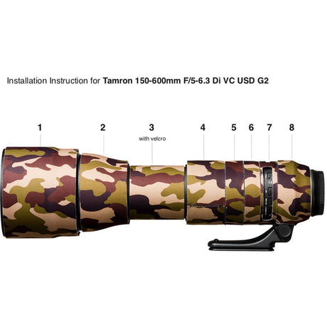 easyCover Lens Oak For SP 150-600mm DI VC USD G2 BR Camo - image 4 of 4
