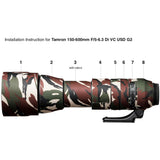 easyCover Lens Oak For Tamron SP 150-600mm DI VC USD GR Camo - image 4 of 4