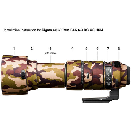 easyCover Lens Oak For 60-600mm DG OS HSM S BR Camo - image 4 of 4