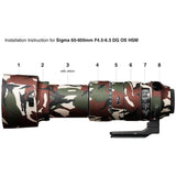 easyCover Lens Oak For 60-600mm 4.5-6.3 DG OS HSM S GR Camo