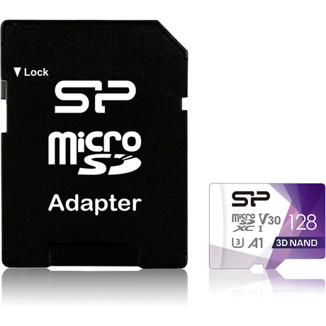 Silicon Power MicroSDXC Superior Pro UHS-1 U3 A1 V30 128GB - image 2 of 3