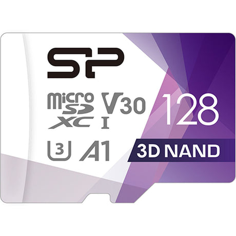 Silicon Power MicroSDXC Superior Pro UHS-1 U3 A1 V30 128GB - image 3 of 3