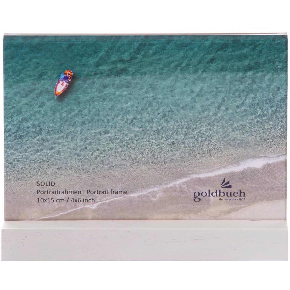 Goldbuch Solid Photo Frame 10x15 White