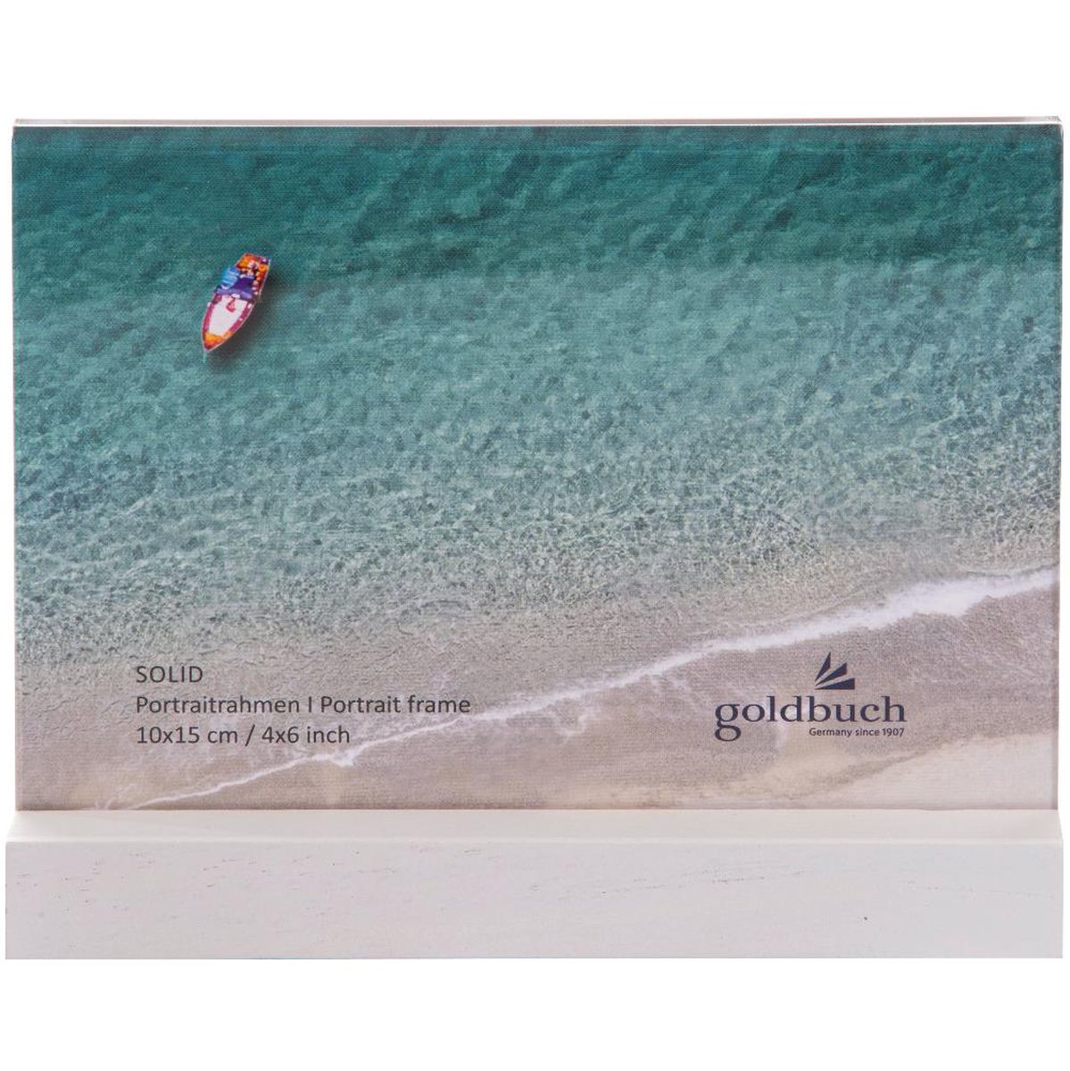 Goldbuch Solid Photo Frame 10x15 White - image 2 of 2