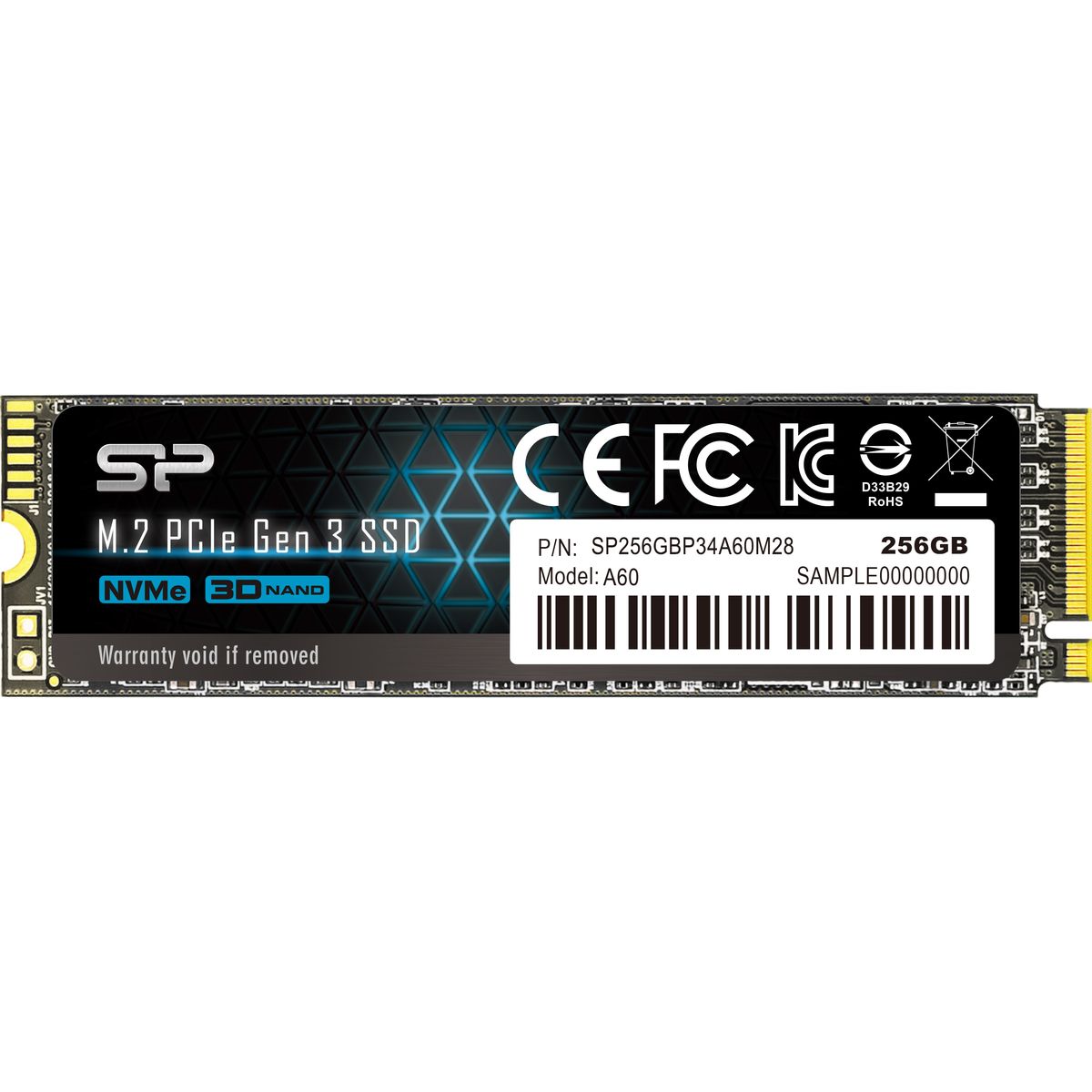 Silicon Power Ace A60 SSD 256GB PCIe Gen 3x4 - image 2 of 3