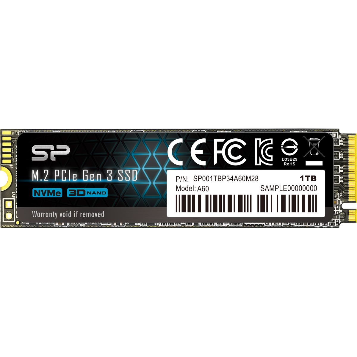Silicon Power Ace A60 SSD 1024GB PCIe Gen 3x4 - image 2 of 3