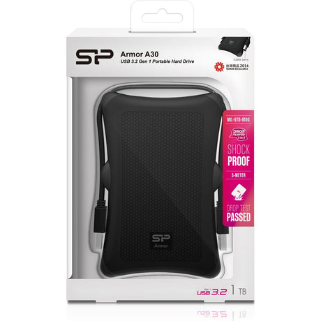 Silicon Power Armor A30 Ext HDD 1TB USB 3.2 Gen 1 (Black)