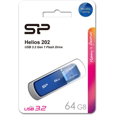 Silicon Power Helios 202 64GB USB 3.2 Gen 1 (Blue)