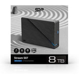 Silicon Power Stream S07 Ext HDD 8TB USB 3.2 Gen 1 (Black)