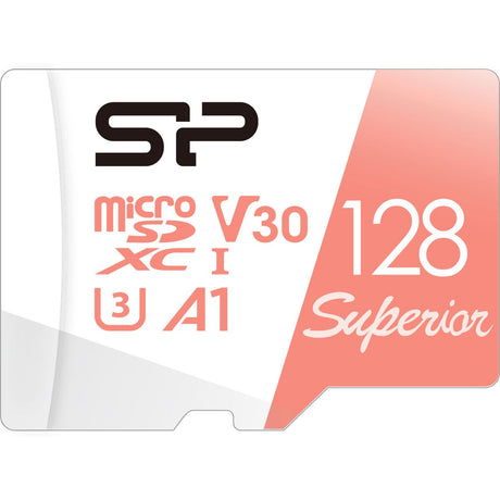 Silicon Power MicroSDXC Superior Pro C10 UHS-1 U3 V30 128GB - image 2 of 4