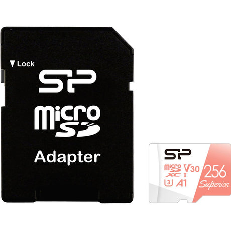 Silicon Power MicroSDXC Superior Pro C10 UHS-1 U3 V30 256GB - image 4 of 4
