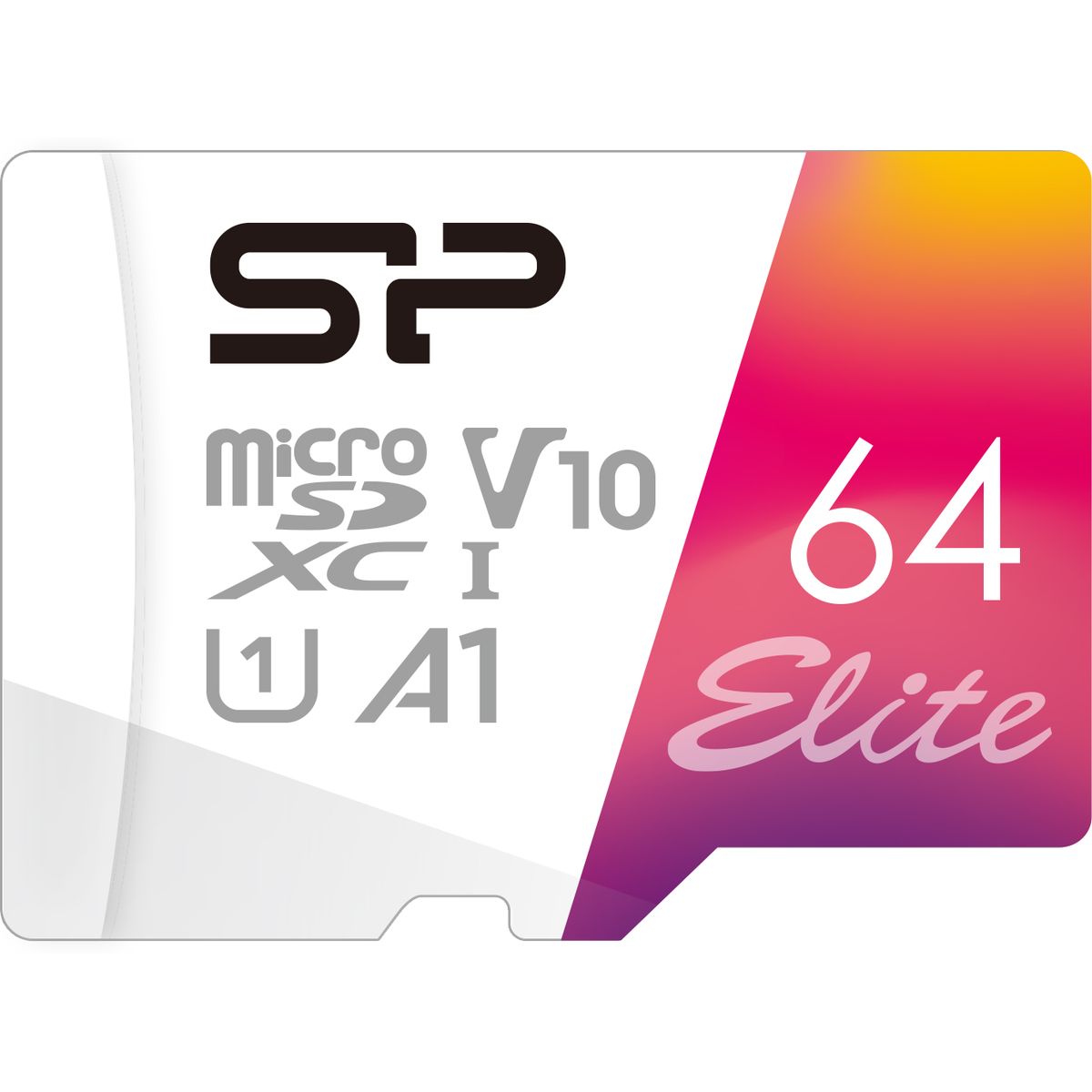 Silicon Power MicroSDXC Card Elite C10 UHS-1 U1 V10 64GB - image 2 of 4
