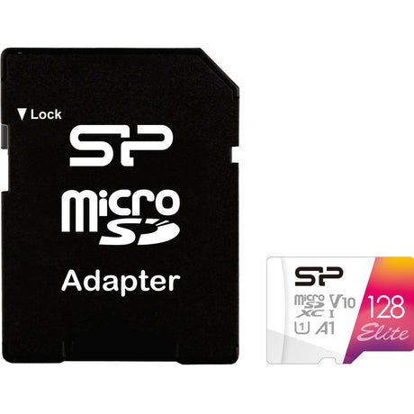 Silicon Power MicroSDXC Card Elite C10 UHS-1 U1 V10 128GB - image 4 of 4