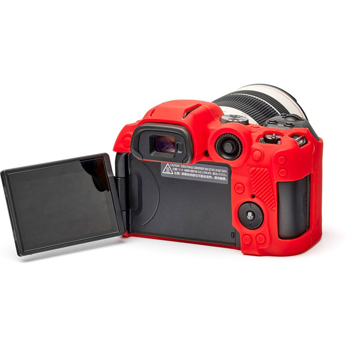 easyCover Body Cover For Canon R7 Red
