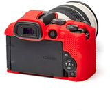 easyCover Body Cover For Canon R10 Red