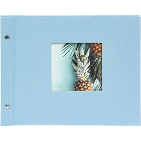 Goldbuch Bella Vista Losbladig Album 30x25 Sky-Blue (Black Pages)