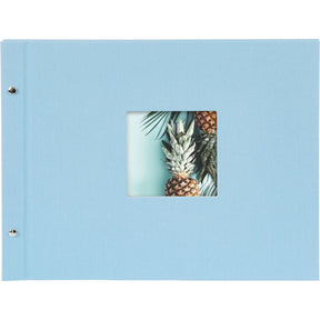 Goldbuch Bella Vista Losbladig Album 39x31 Sky-Blue (Black Pages)