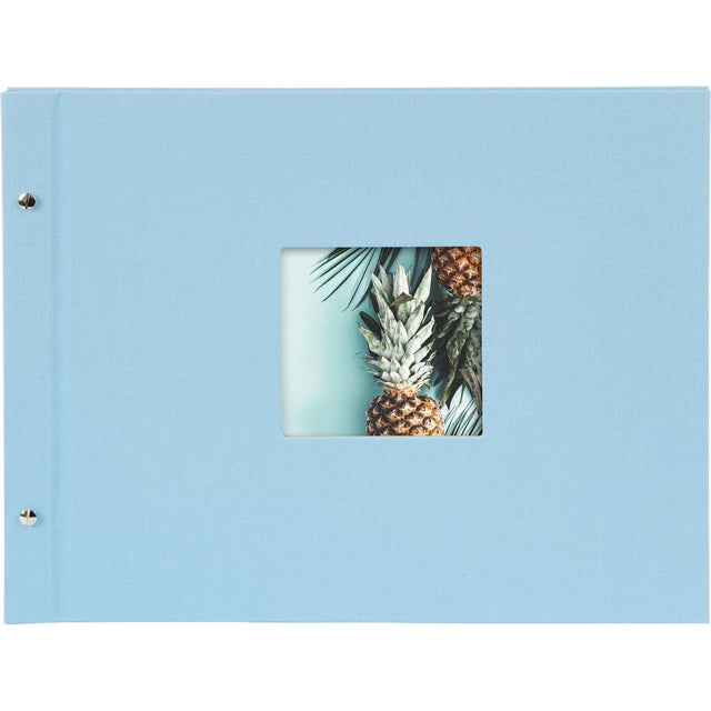 Goldbuch Bella Vista Losbladig Album 39x31 Sky-Blue (Black Pages)