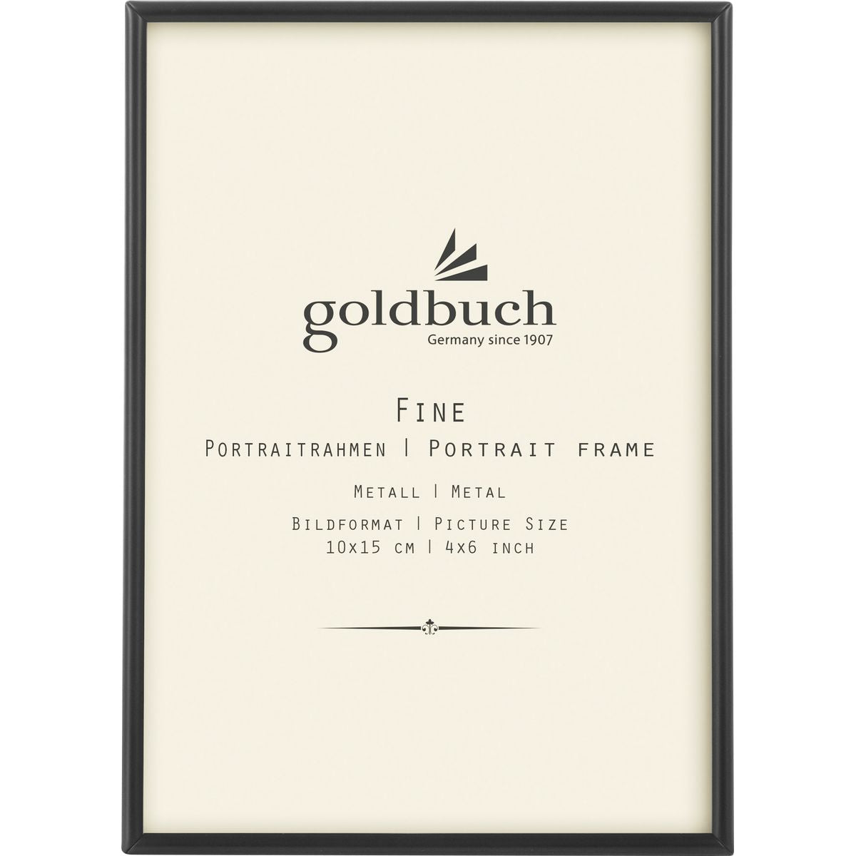 Goldbuch Fine Photo Frame 10x15 Anthracite