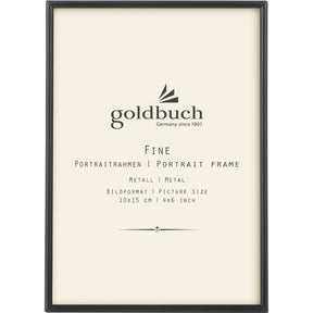 Goldbuch Fine Photo Frame 10x15 Anthracite