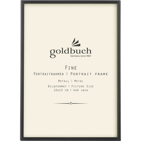 Goldbuch Fine Photo Frame 10x15 Anthracite