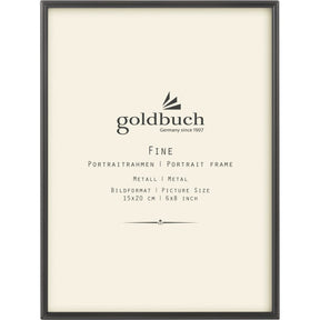 Goldbuch Fine Photo Frame 15x20 Anthracite