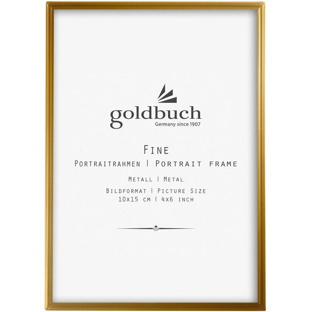 Goldbuch Fine Photo Frame 10x15 Gold