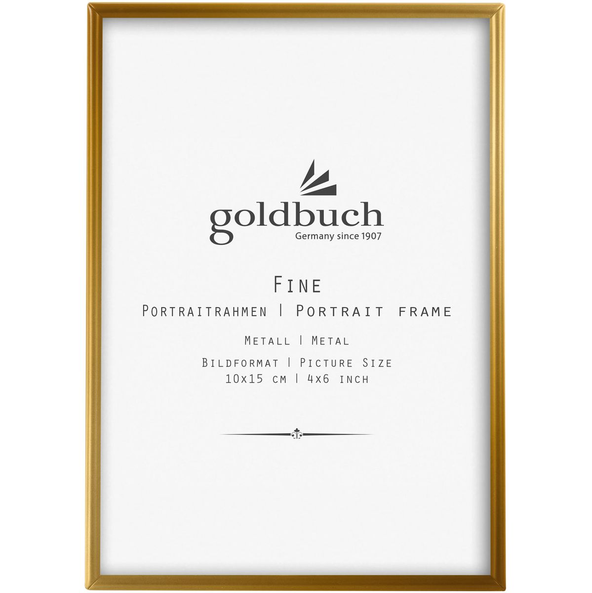 Goldbuch Fine Photo Frame 10x15 Gold - image 2 of 2