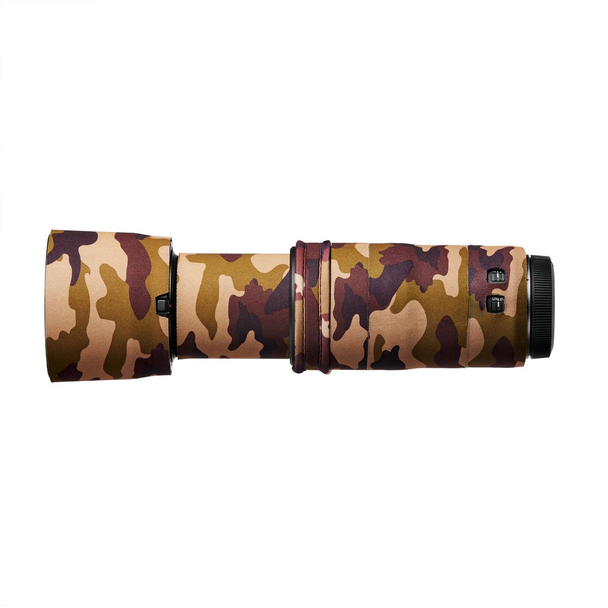 easyCover Lens Oak For Canon RF 100-400mm f/5.6-8 IS USM Brown Camouflage