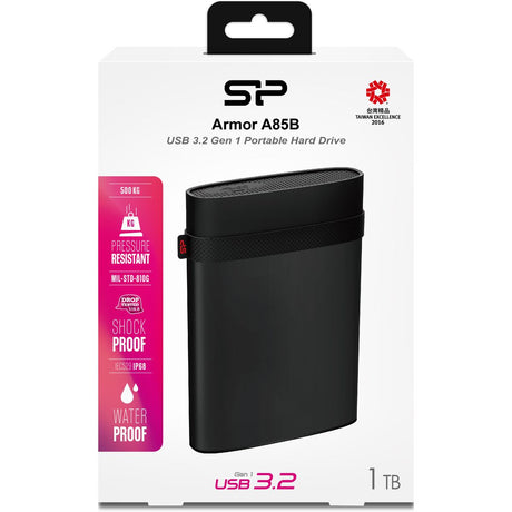 Silicon Power Armor A85B Ext HDD 1TB USB 3.2 Gen 1 (Silver)