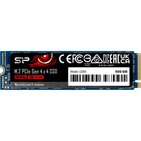 Silicon Power UD85 SSD 500GB M.2 PCI-E GEN4 X4 & NVMe 1.4 - image 2 of 3